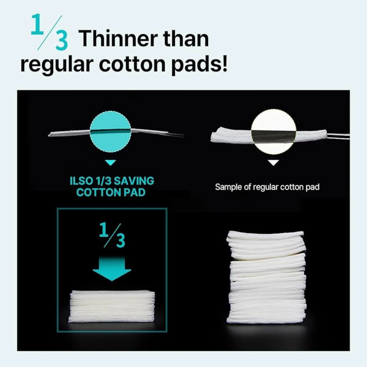 1/3 Saving Cotton Pad 40Pads - Image 3