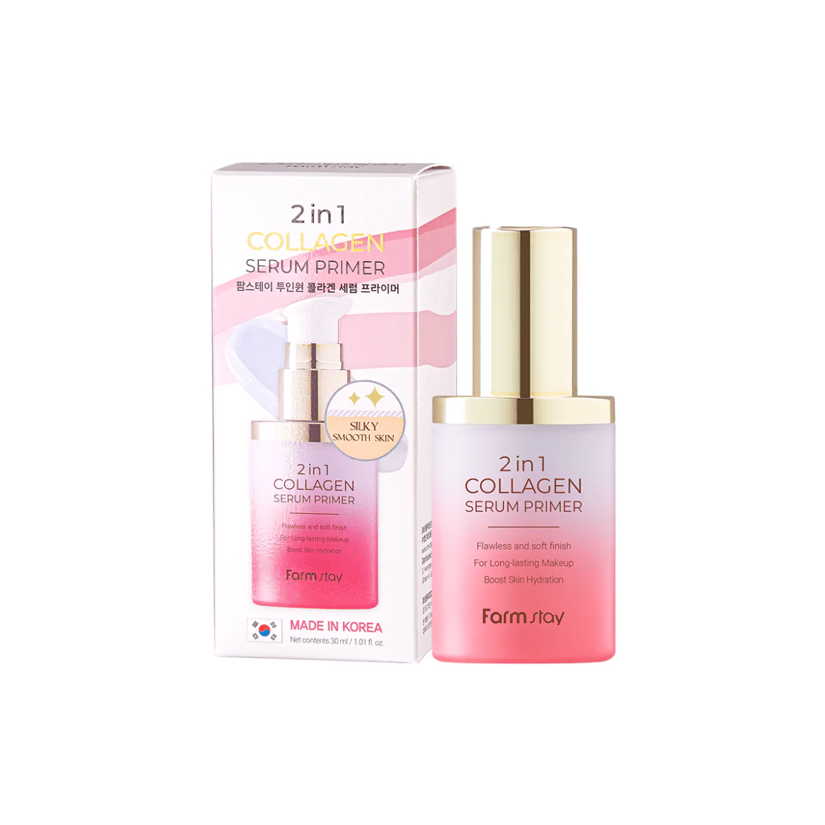 2 In 1 Collagen Serum Primer [30ml] - Image 4