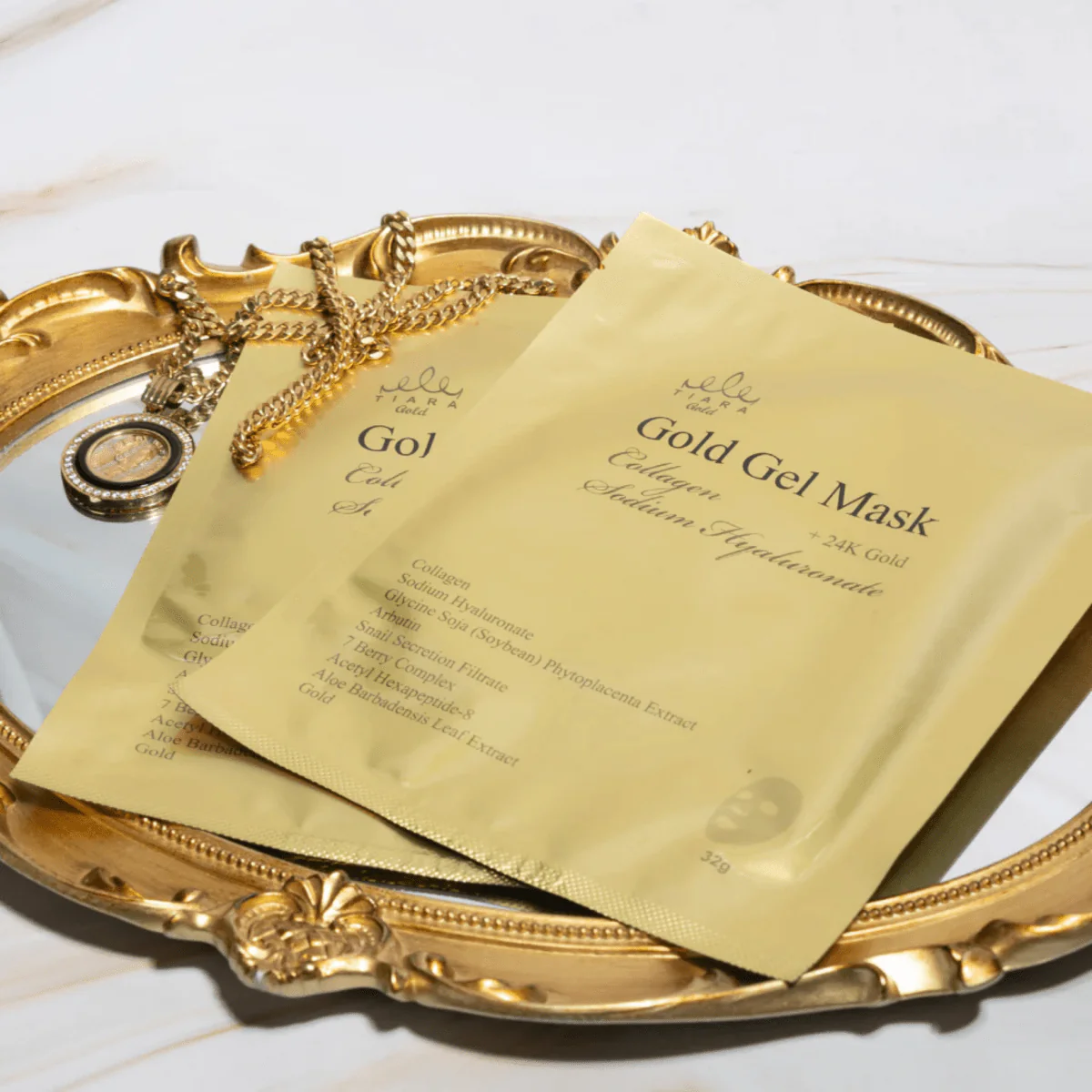 24K Gold Gel Mask [1pc] - Image 2