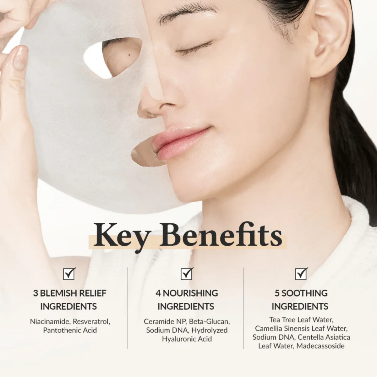 345 Relief Cream Mask Box [4pcs] - Image 3