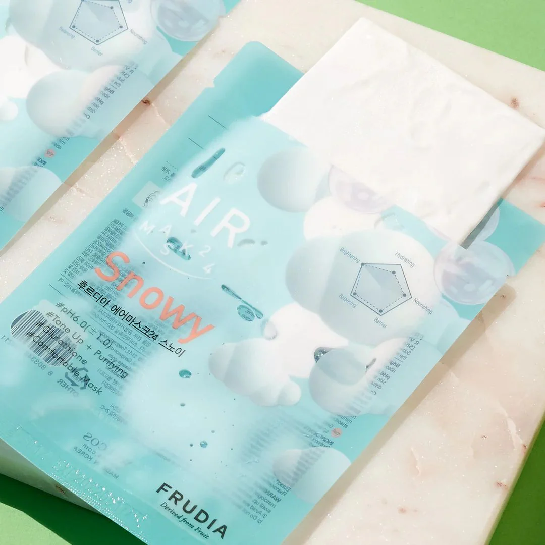 AIR Mask 24 Snowy [1pc] - Image 2