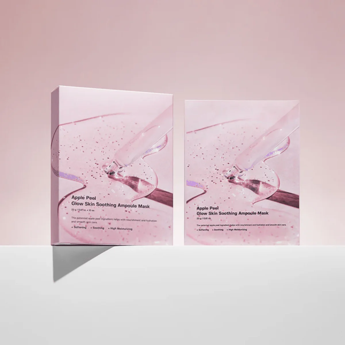 Apple Peel Glow Skin Soothing Ampoule Mask Box [10pcs] - Image 2