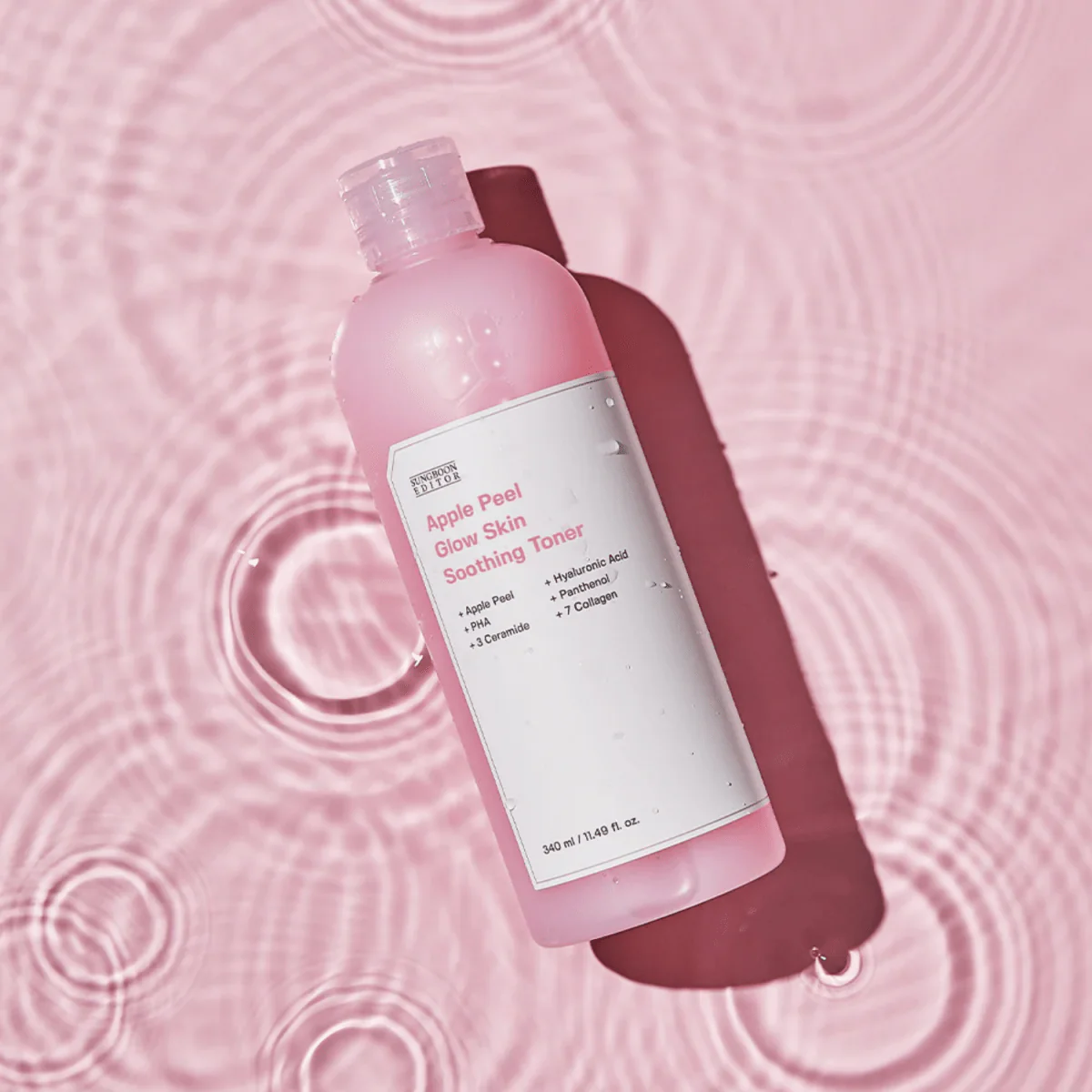 Apple Peel Glow Skin Soothing Toner 350ml - Image 3