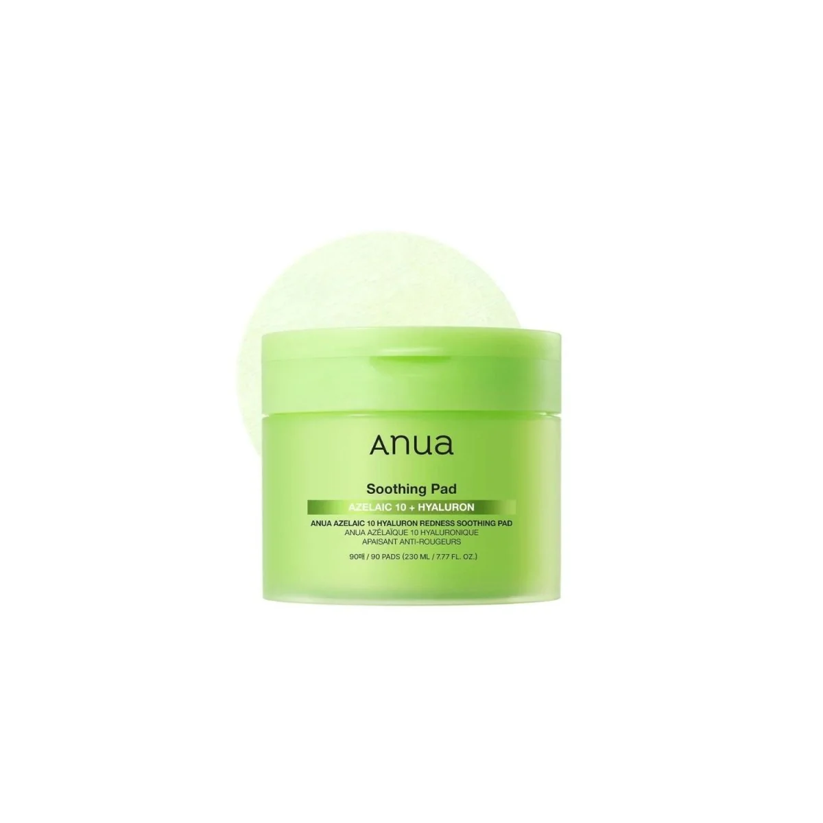 Azelaic Acid 10 Hyaluron Redness Soothing Pad [90 Pads]