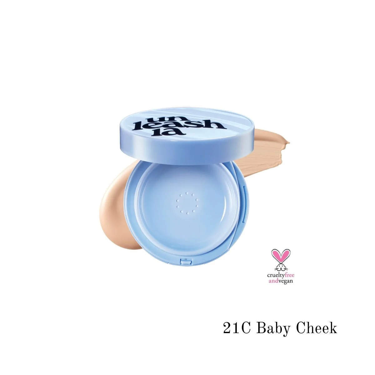 Babe Skin Baby Blue Cushion - Image 5