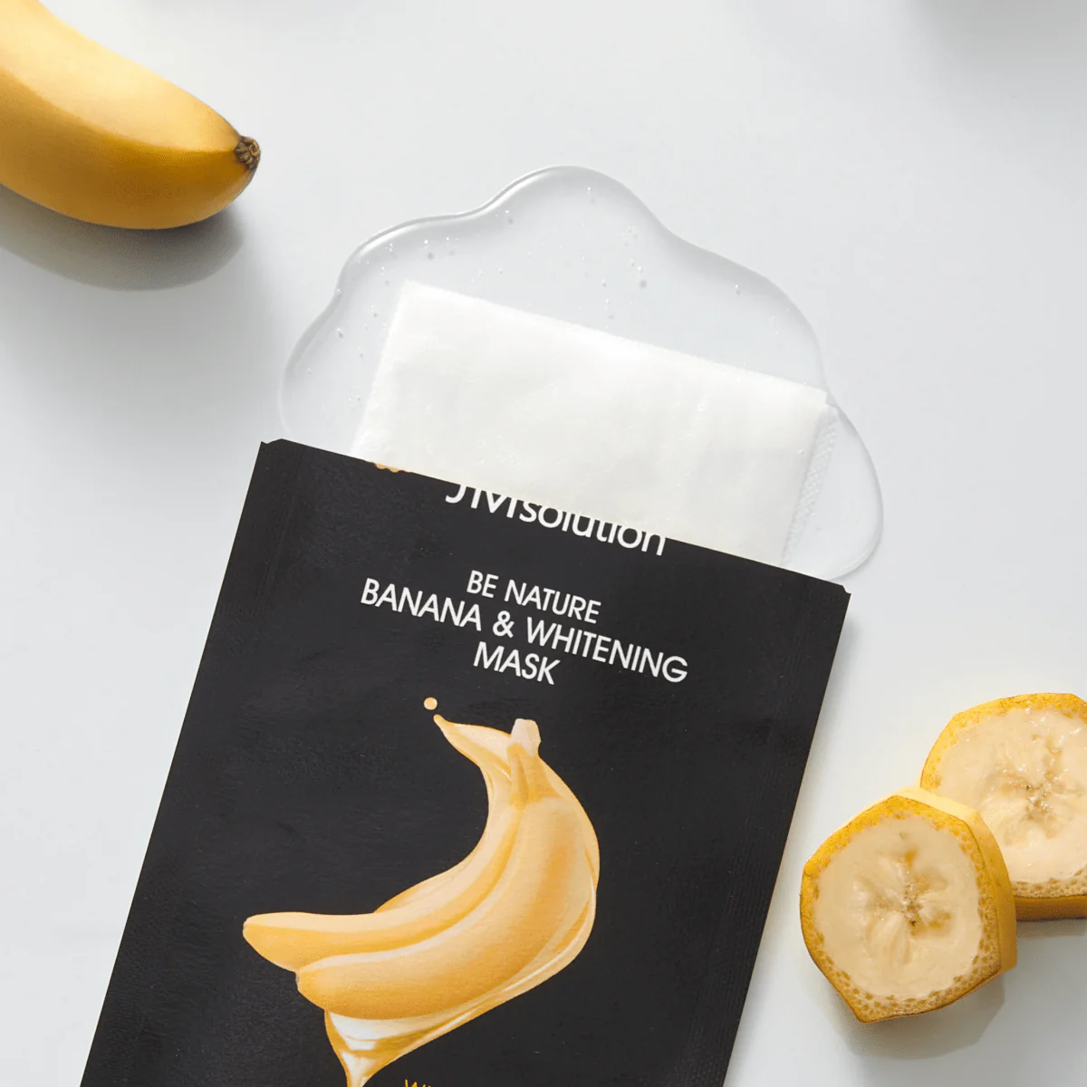 Be Nature Banana & Whitening Mask Box [10pcs] - Image 3