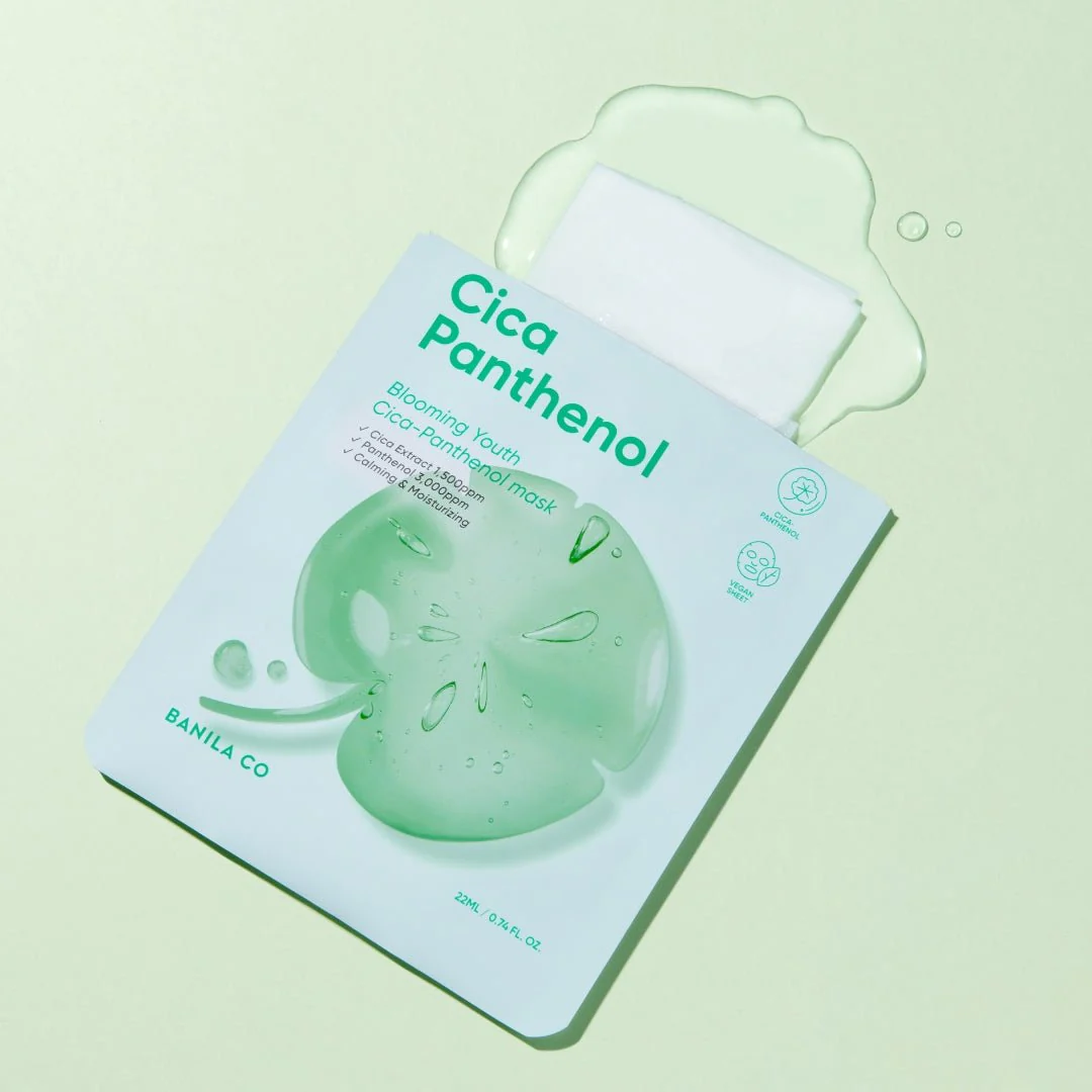 Blooming Youth Cica Panthenol Mask [1pc] - Image 2