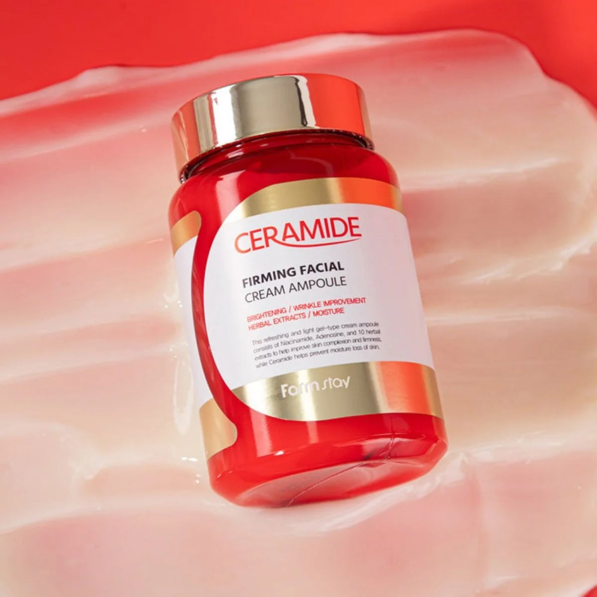Ceramide Firming Facial Cream Ampoule [250ml] - Image 2