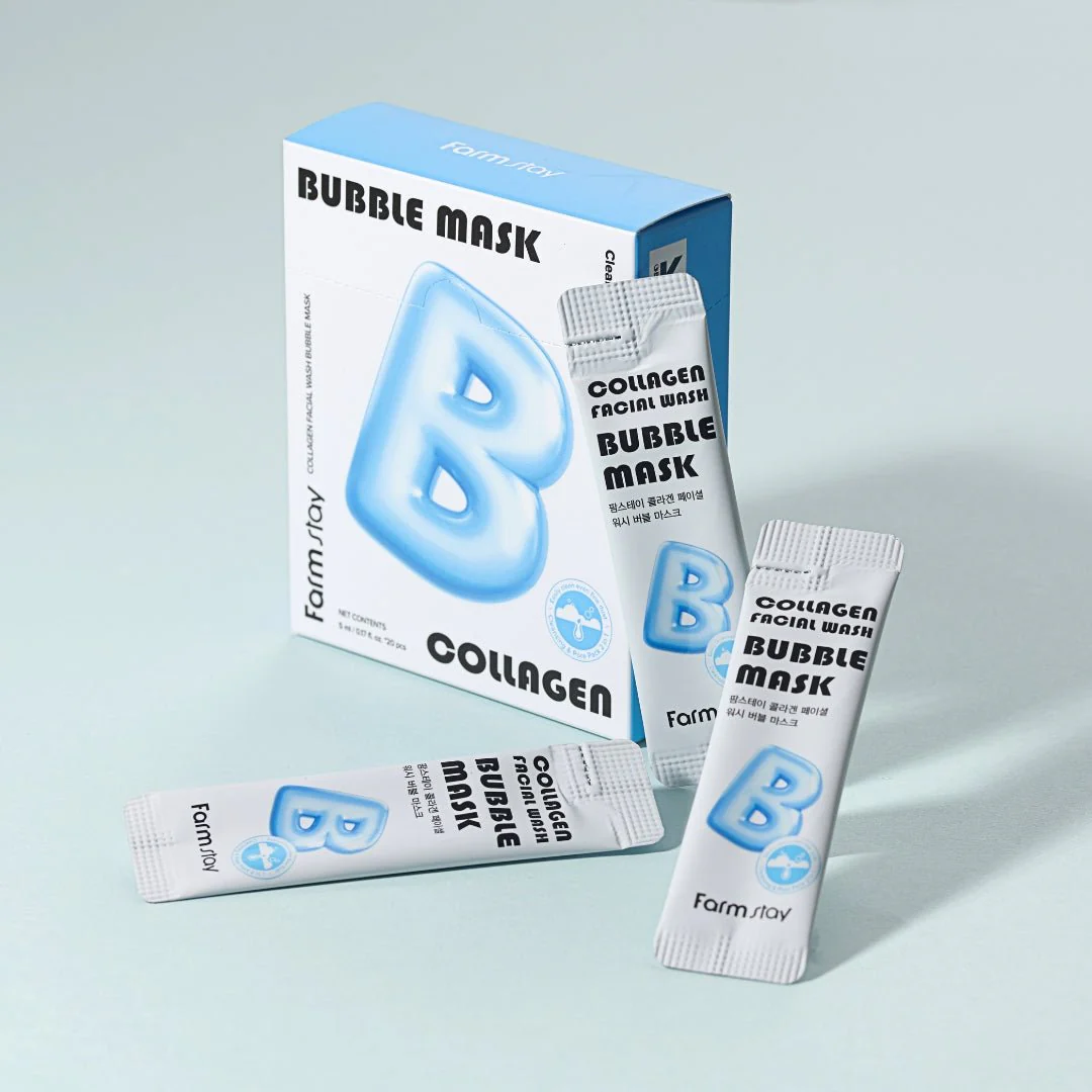 Collagen Facial Wash Bubble Mask [20pcs] - Image 2