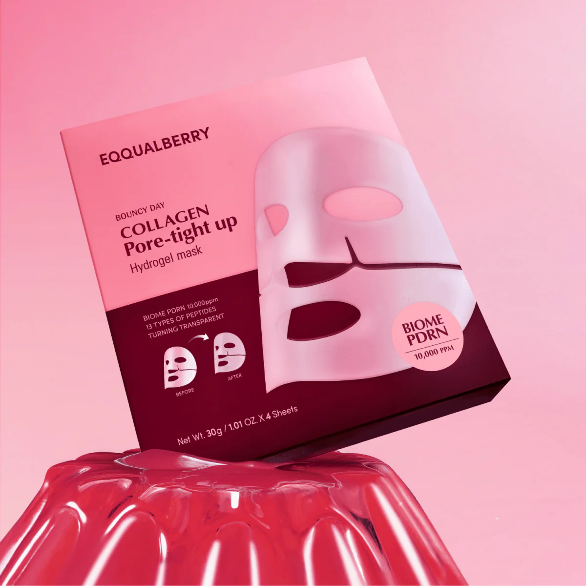 Collagen Pore Tight Up Hydrogel Mask 1pc - Image 2