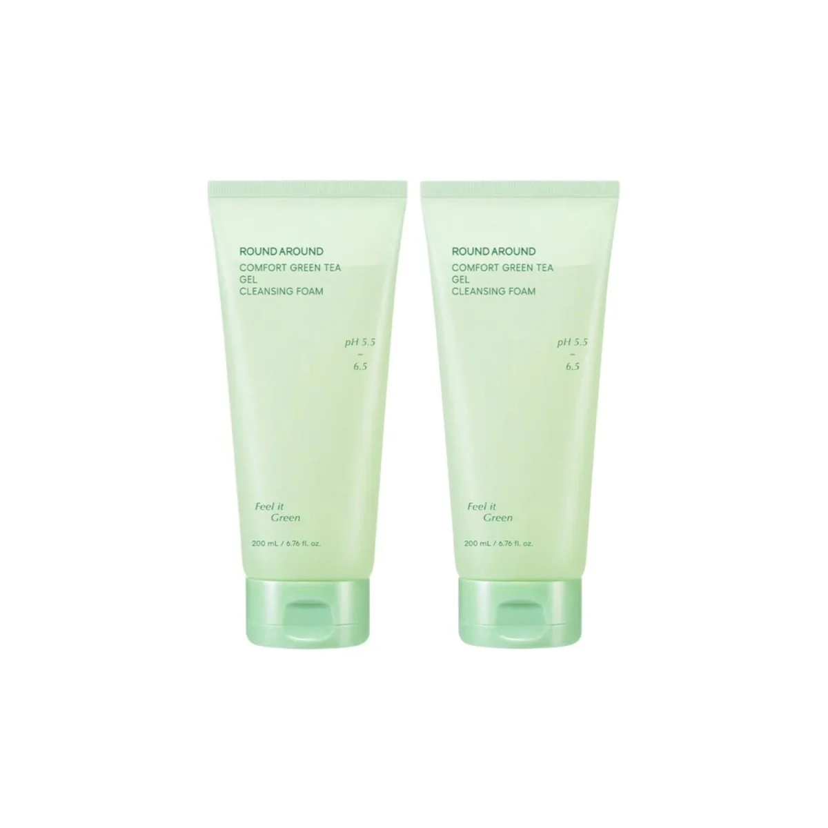 Comfort Green Tea Gel Cleansing Foam Double Set