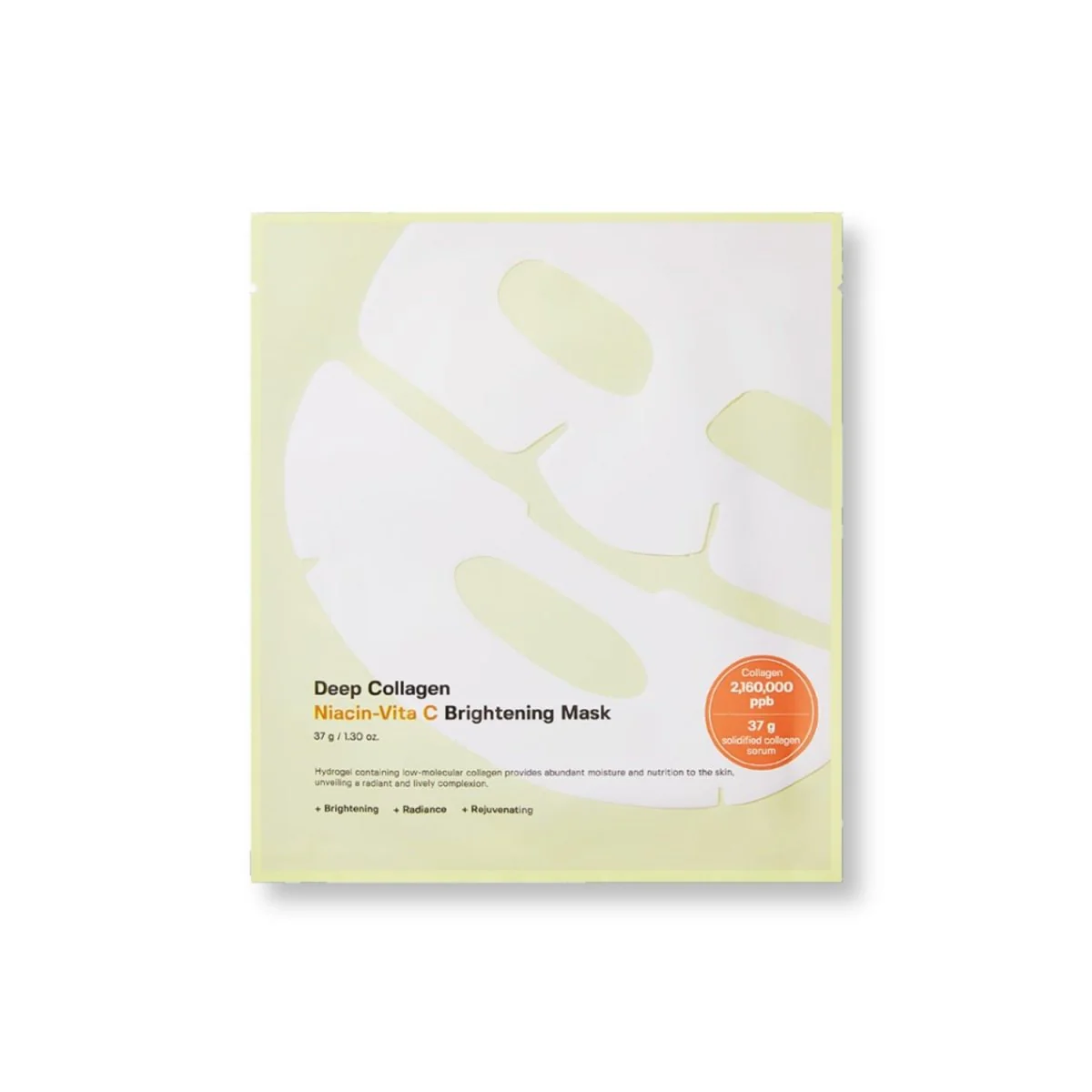 Deep Collagen Niacin Vita C Brightening Mask Box [4pcs]