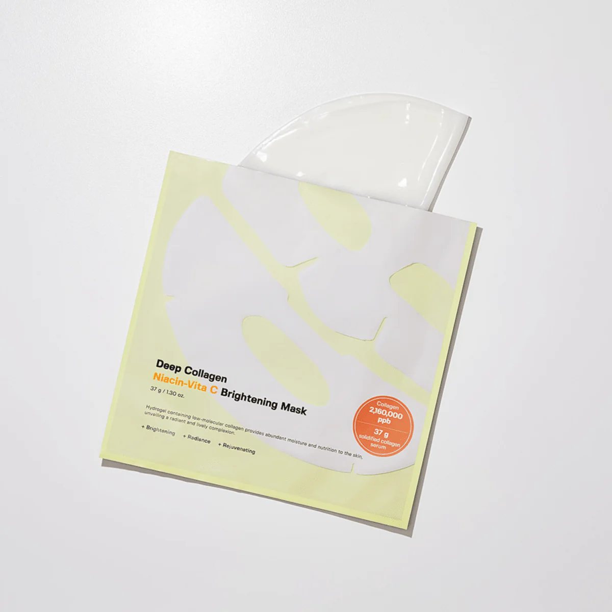 Deep Collagen Niacin Vita C Brightening Mask Box [4pcs] - Image 3