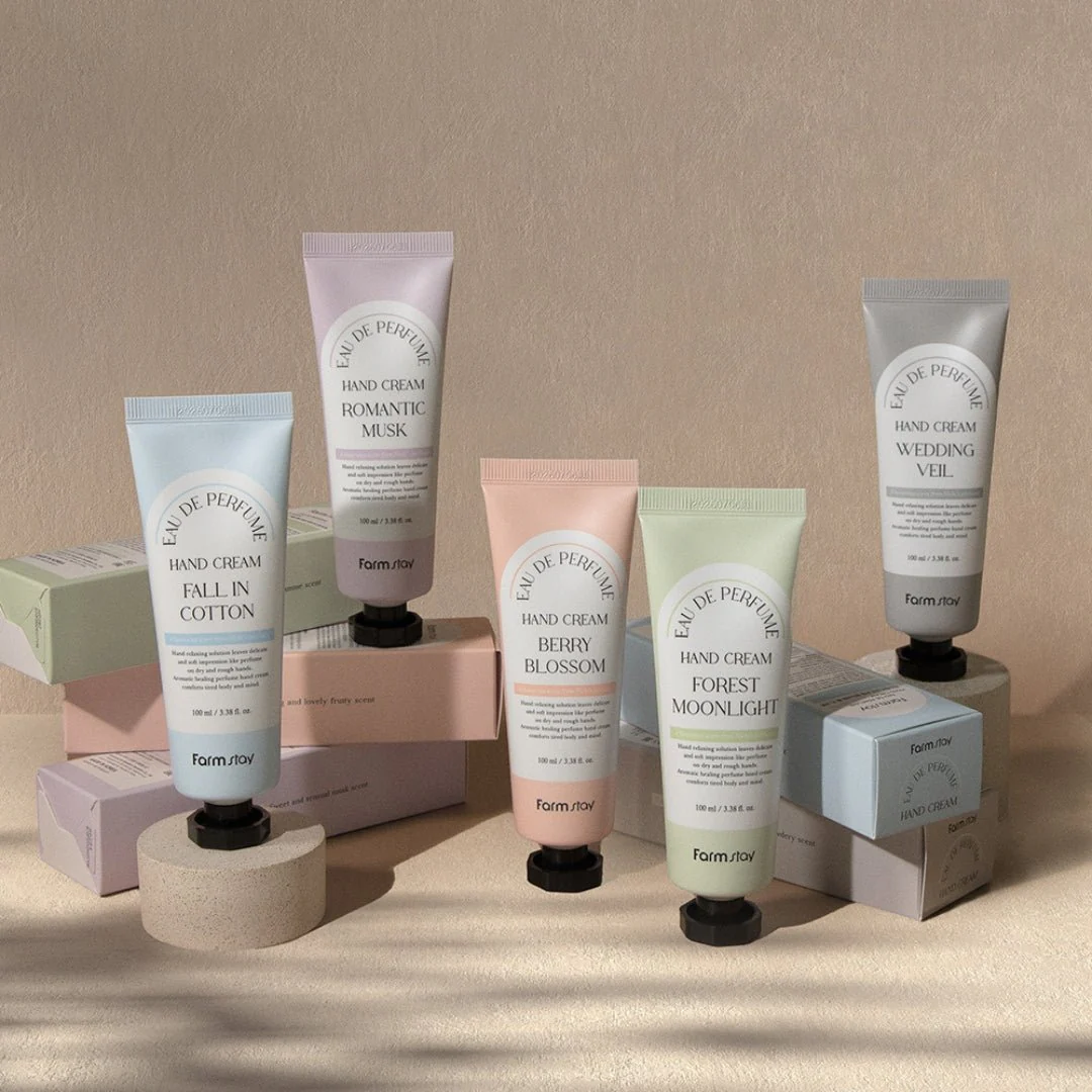 Eau De Perfume Hand Cream (Berry Blossom) 100ml - Image 4