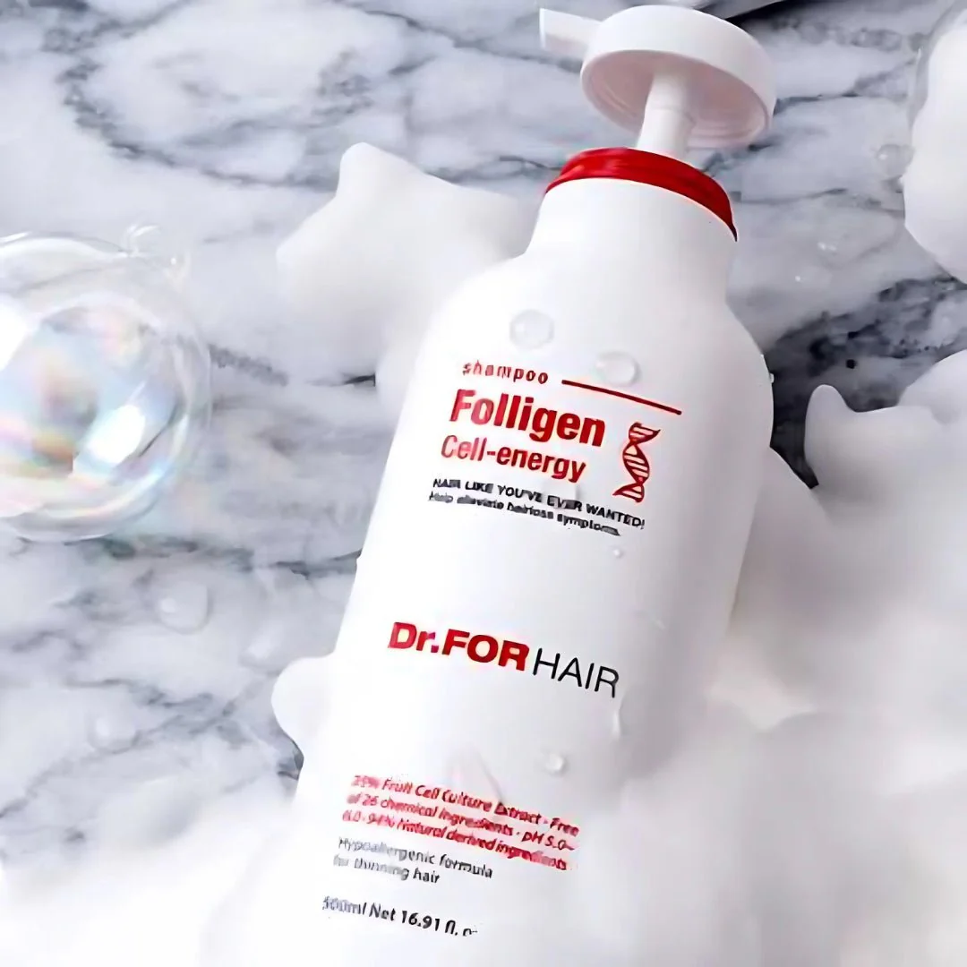 Folligen Cell-Energy Shampoo 500ml - Image 2