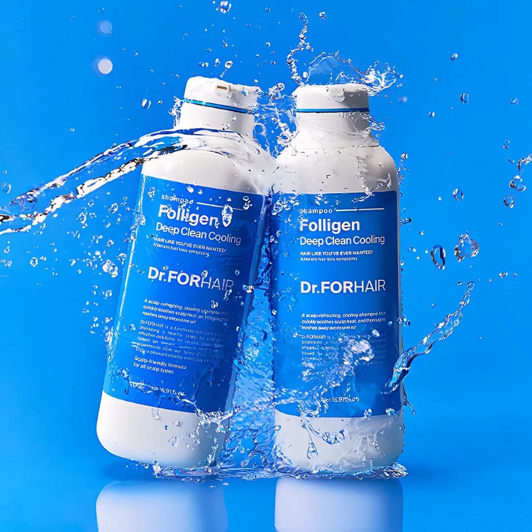 Folligen Deep Clean Cooling Shampoo 300ml - Image 2