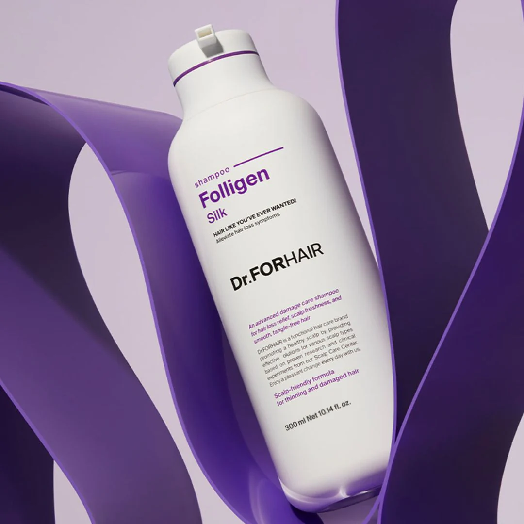 Folligen Silk Shampoo 300ml - Image 2