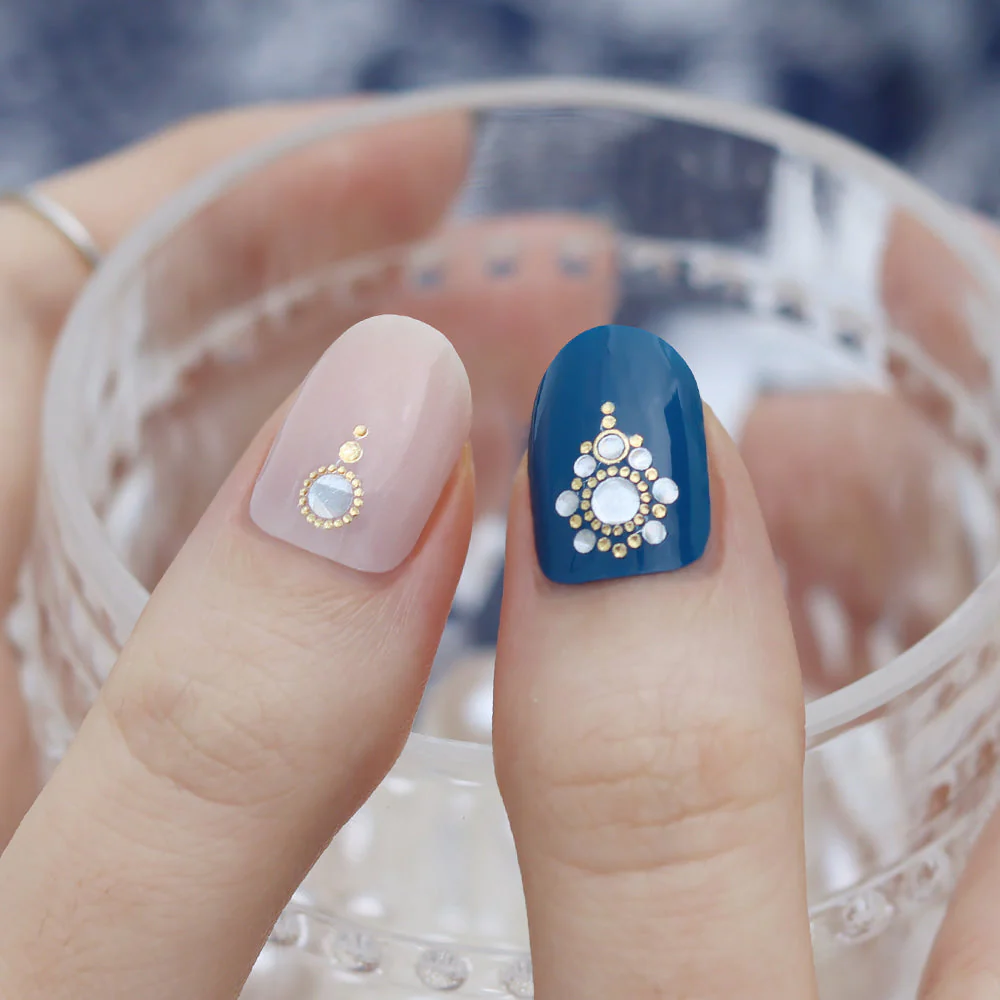 Gel Nail Strips - Blue Eye - Image 3