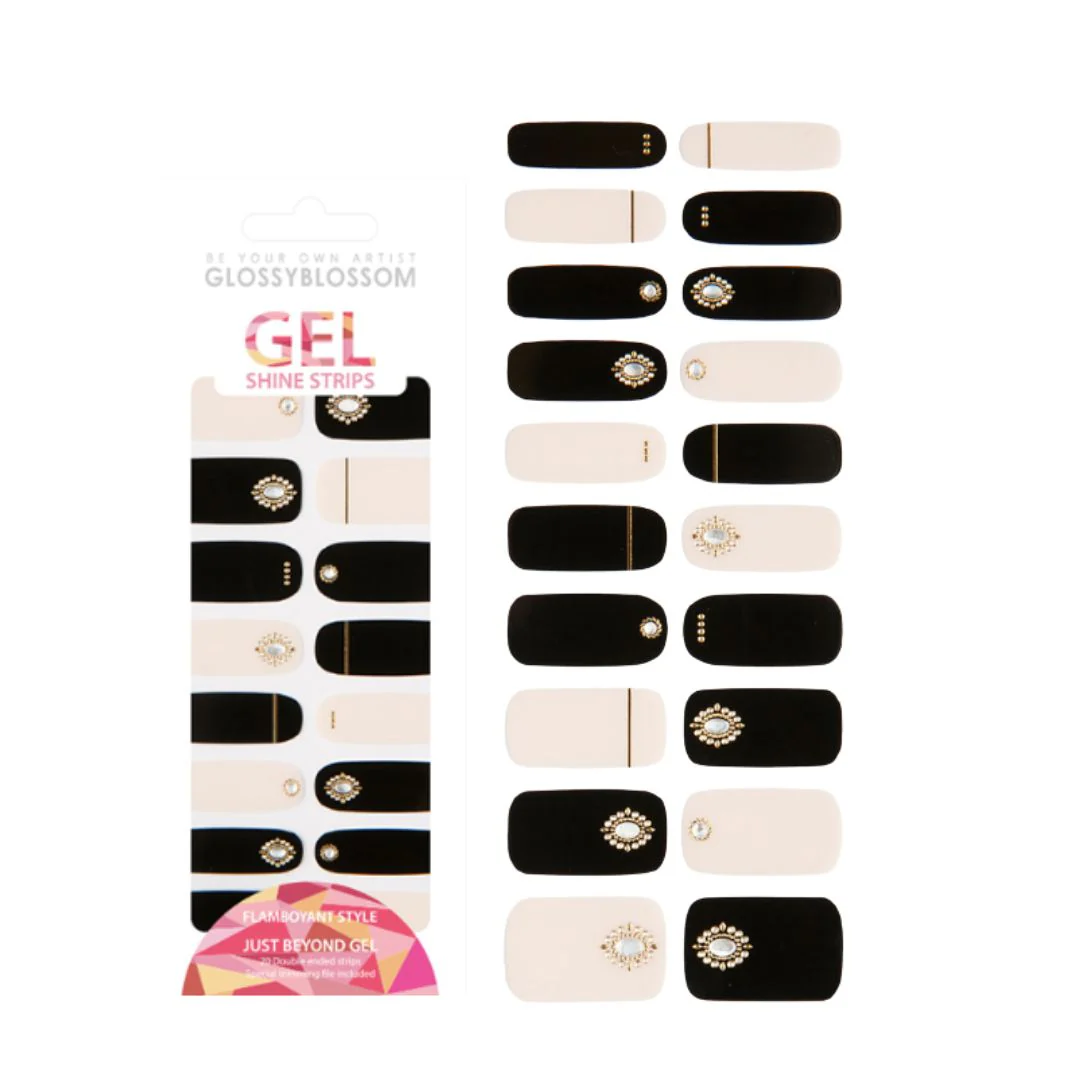 Gel Nail Strips - Bold Stone