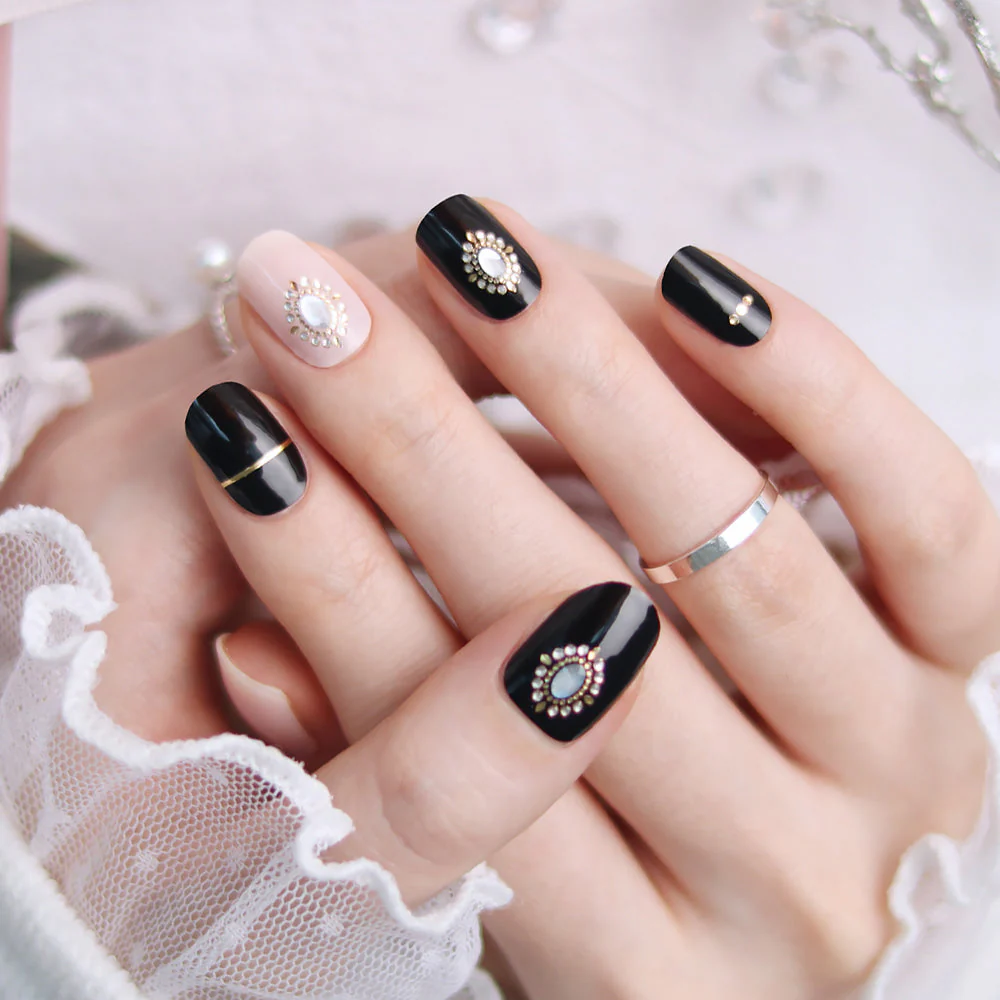 Gel Nail Strips - Bold Stone - Image 2