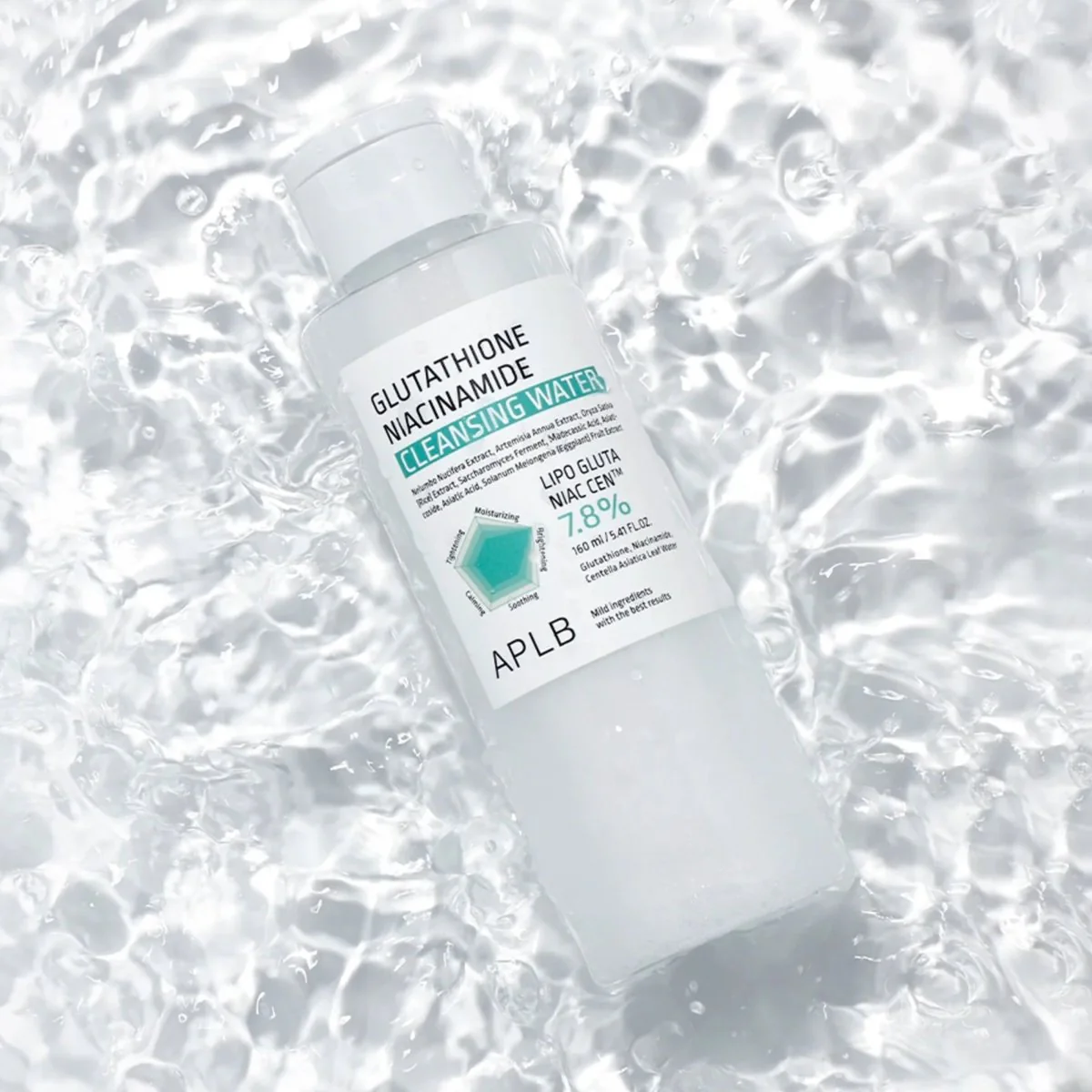 Glutathione Niacinamide Cleansing Water 160ml - Image 2