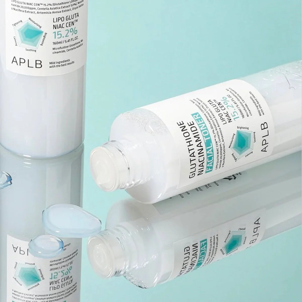 Glutathione Niacinamide Facial Toner 160ml - Image 2