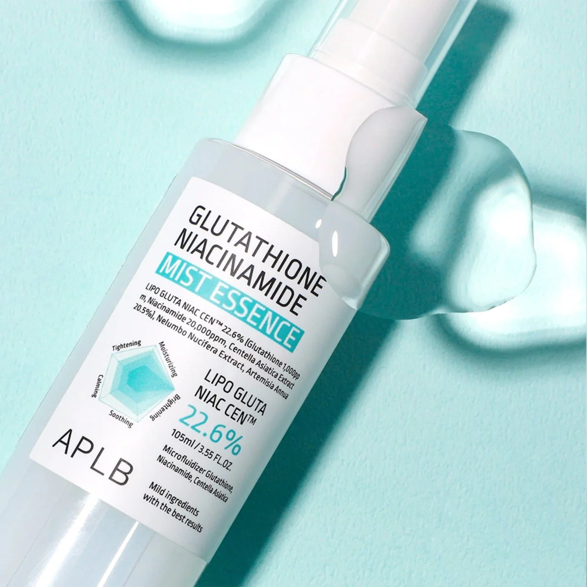 Glutathione Niacinamide Mist Essence 105ml - Image 2