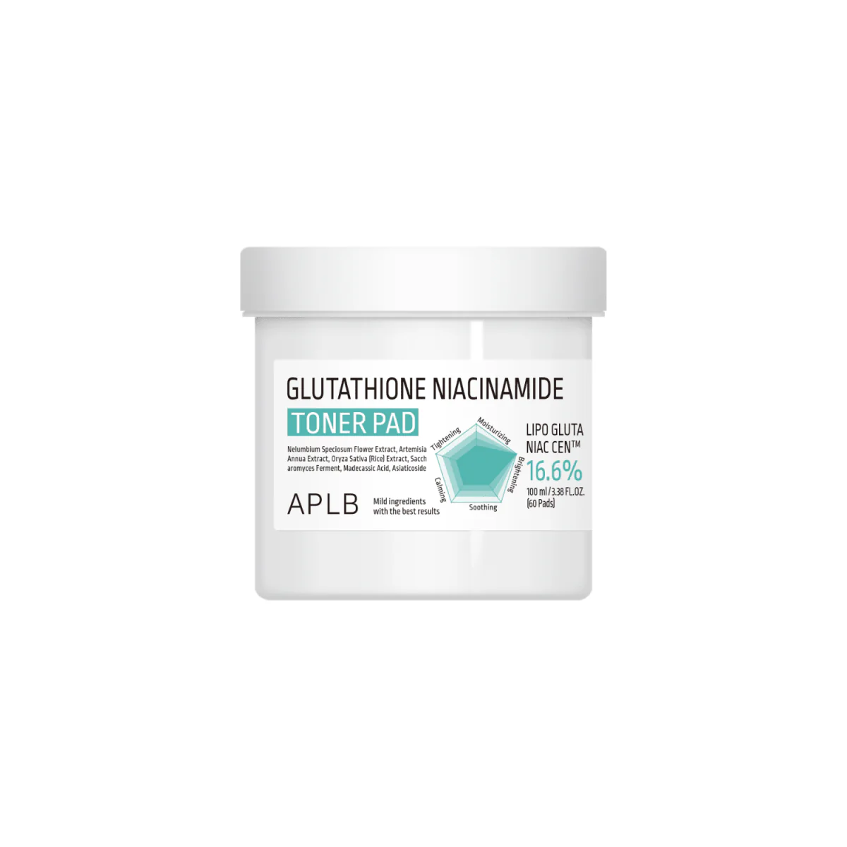 Glutathione Niacinamide Toner Pad 100ml