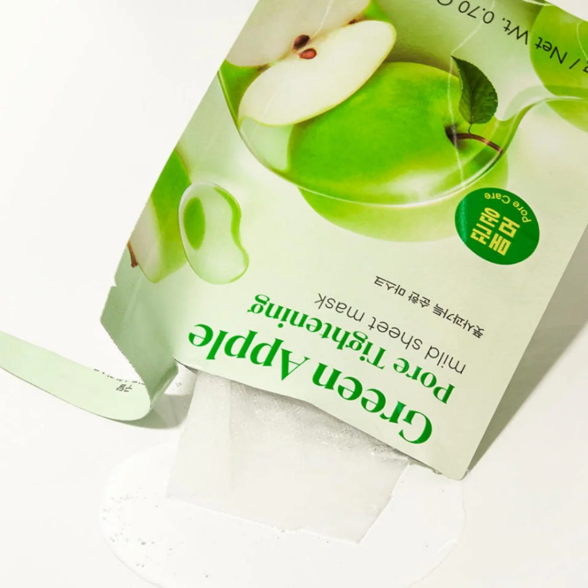 Green Apple Pore Tightening Mild Sheet Mask 1pc - Image 2