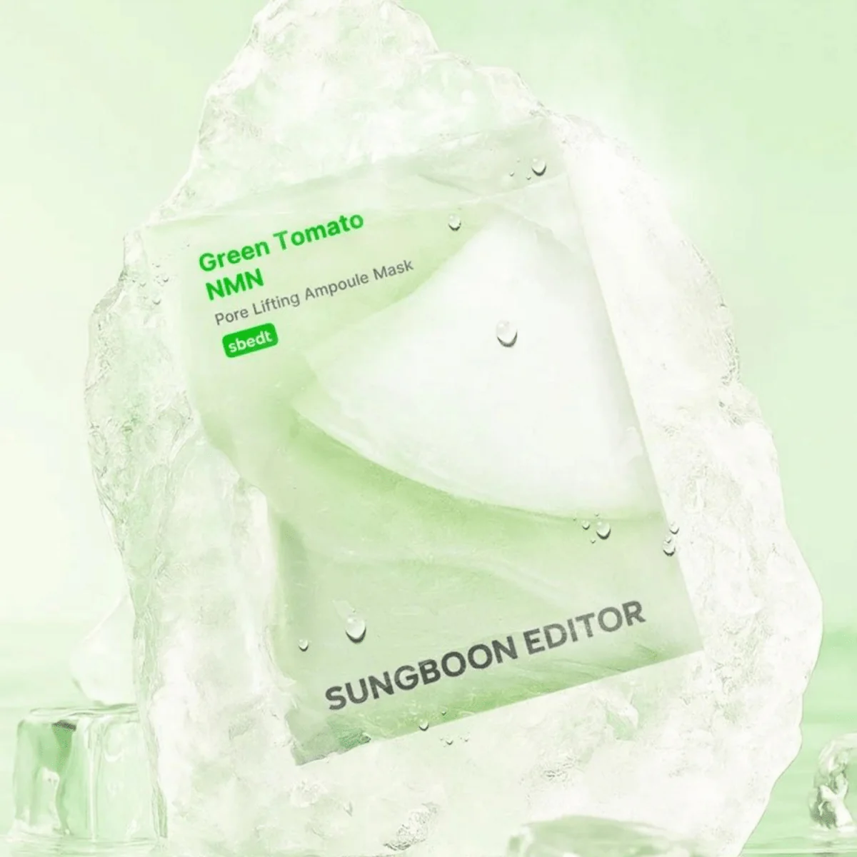 Green Tomato NMN Pore Lifting Ampoule Mask Box [10pcs] - Image 2