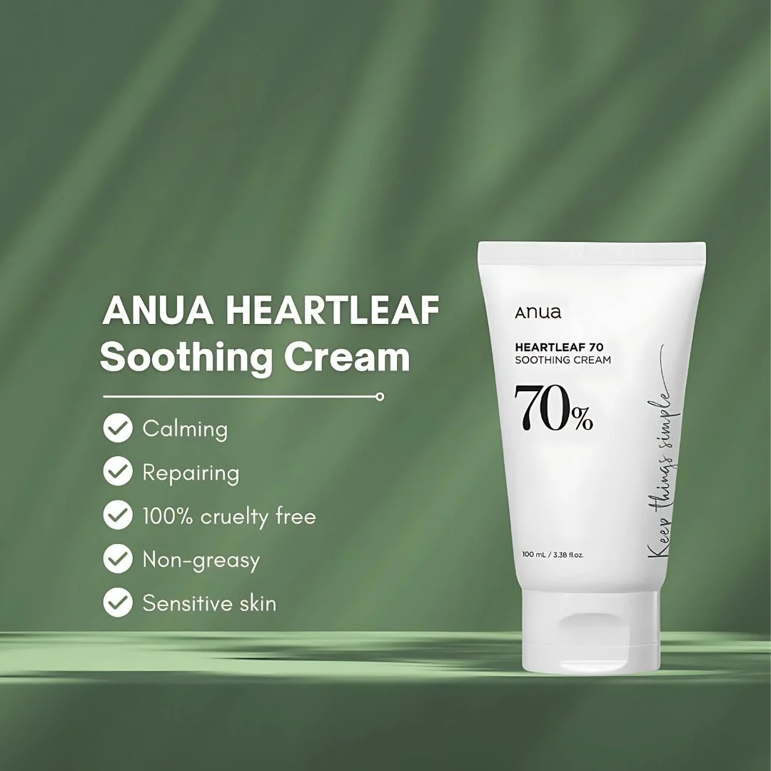Heartleaf 70% Soothing Cream [100ml] - Image 3