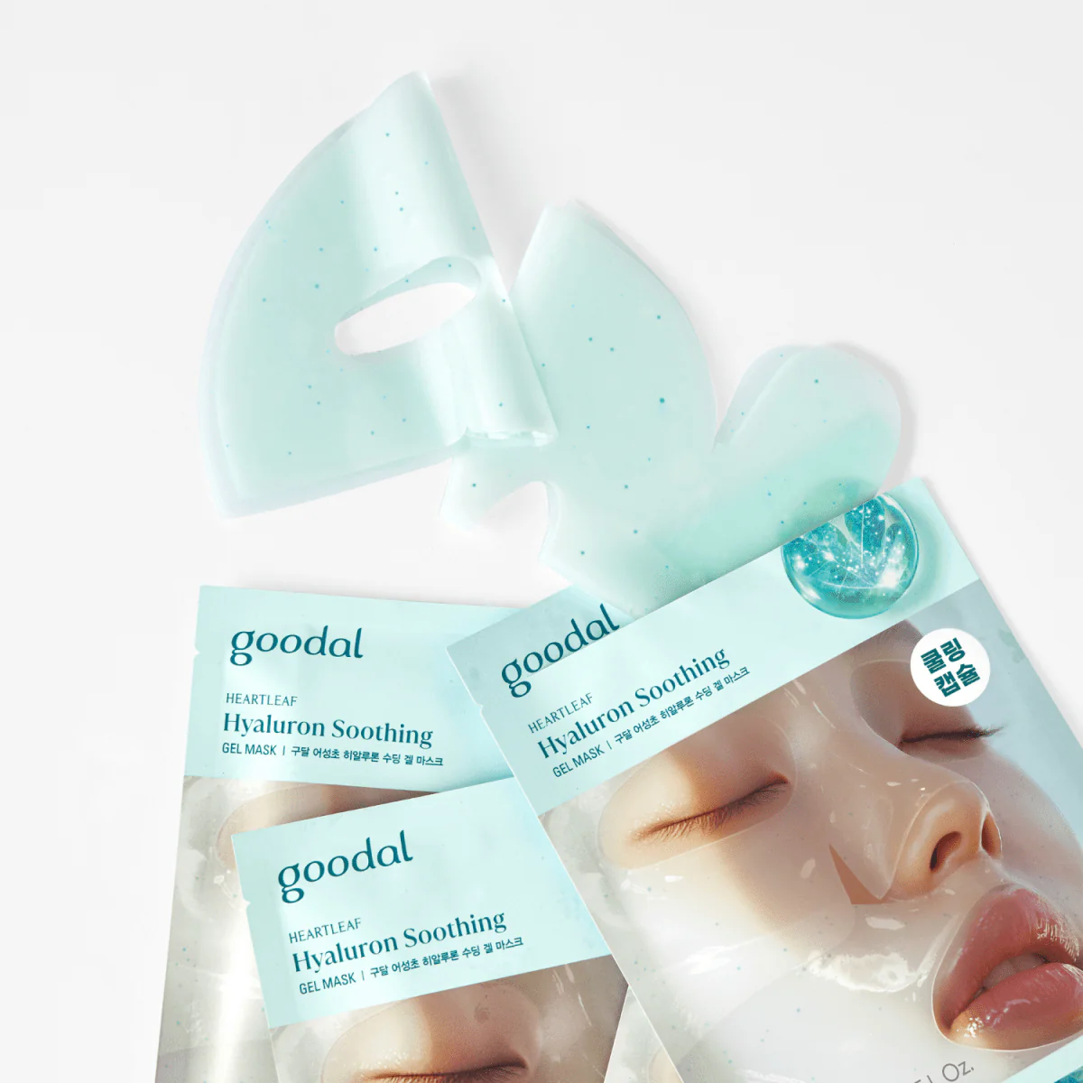 Heartleaf Hyaluron Soothing Gel Mask 1pc - Image 2