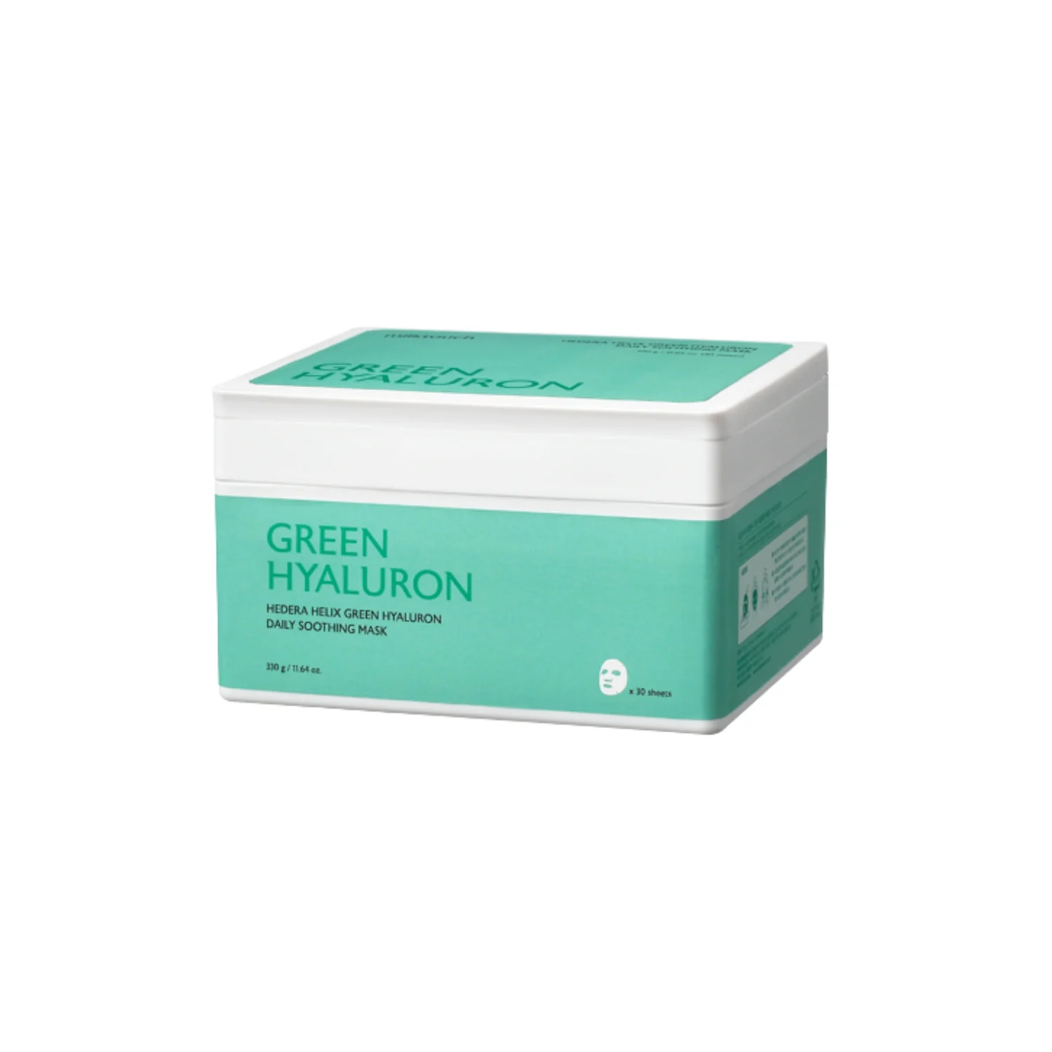 Hedera Helix Green Hyaluron Daily Soothing Mask [30 Pads]