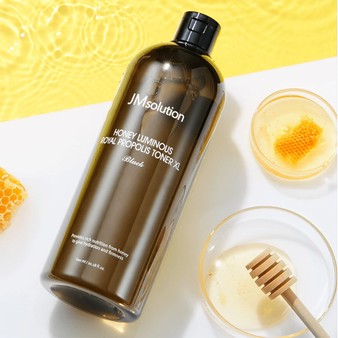 Honey Luminous Royal Propolis Toner XL Black [600ml] - Image 2