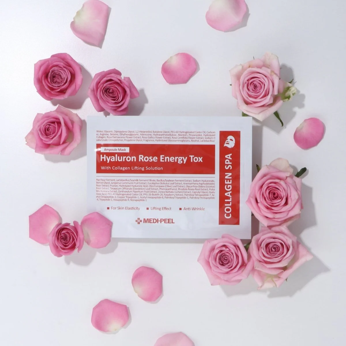 Hyaluron Rose Moisture Ampoule Mask [1pc] - Image 8