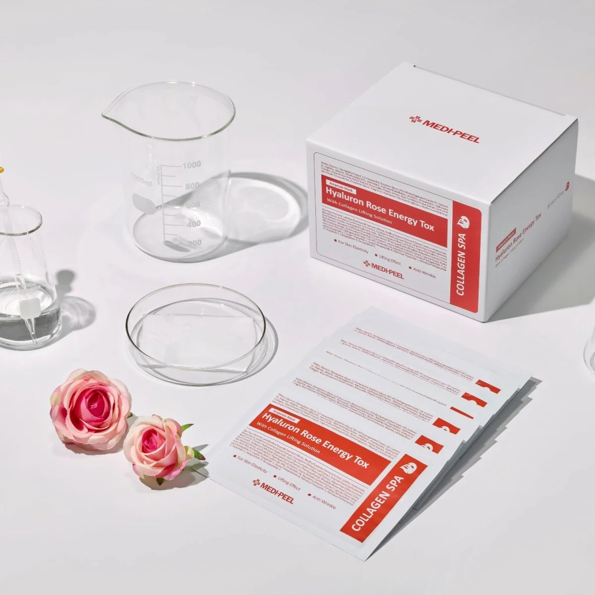Hyaluron Rose Moisture Ampoule Mask [1pc] - Image 9