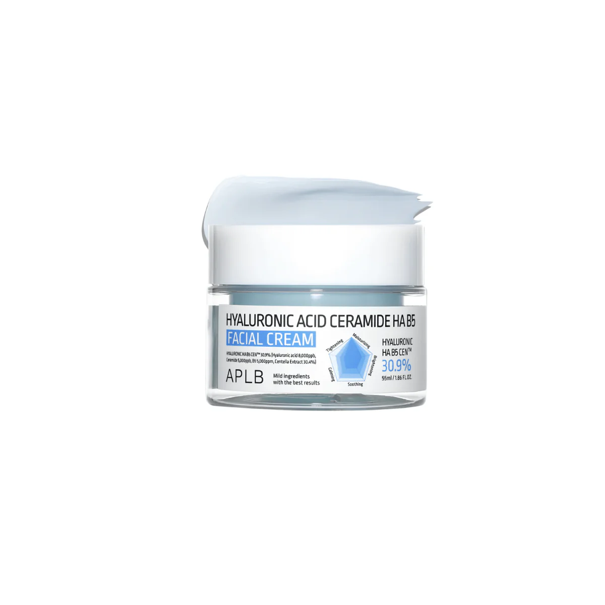 Hyaluronic Acid Ceramide Ha B5 Facial Cream 55ml