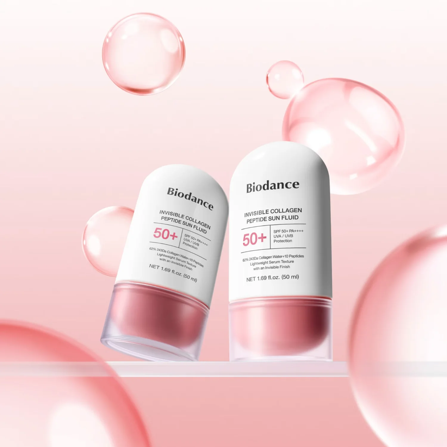 Invisible Collagen Peptide Sun Fluid [50ml] - Image 3