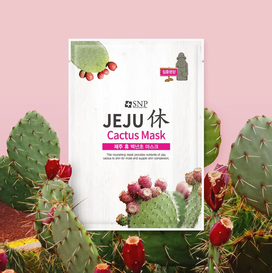 Jeju Cactus Mask [1pc] - Image 4