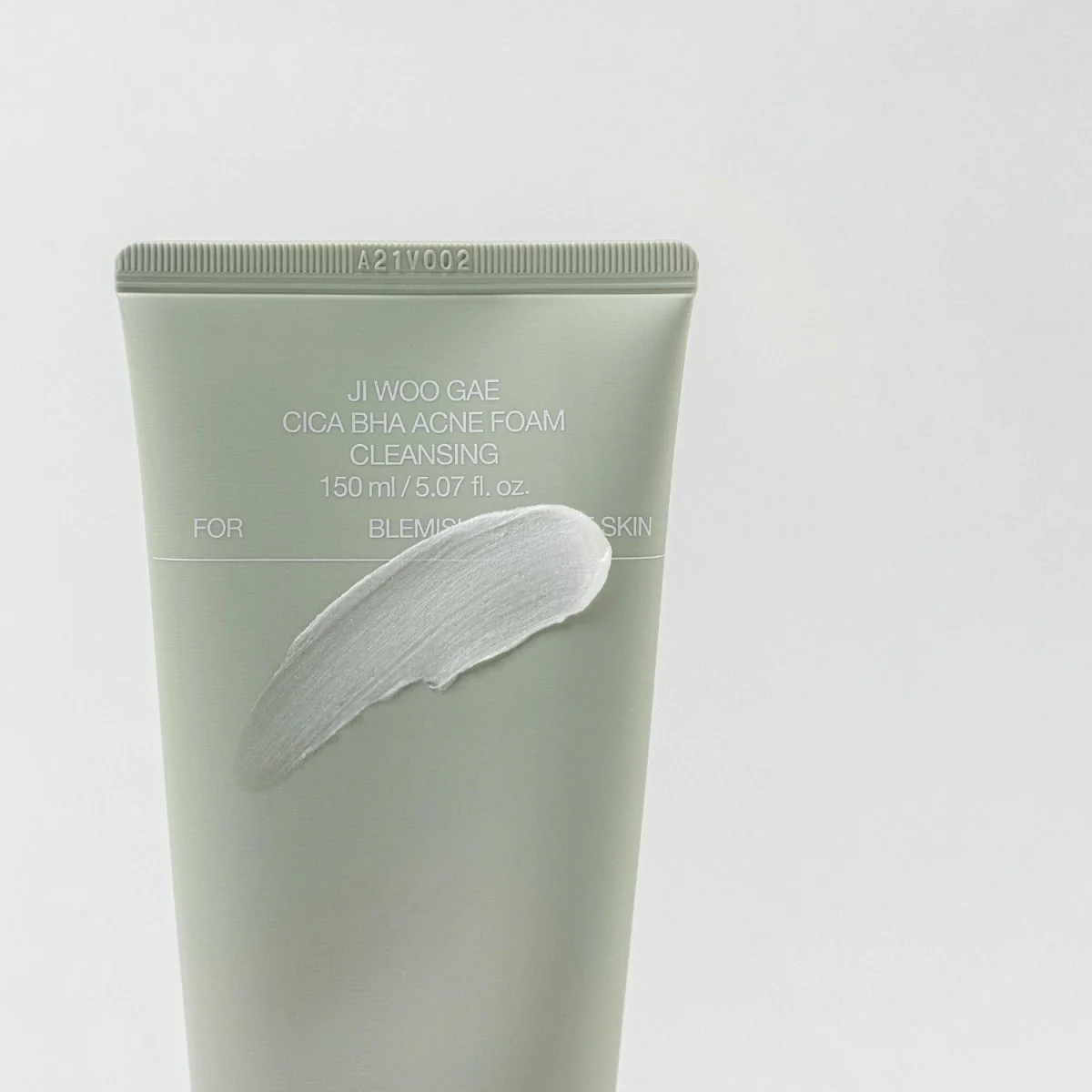 Ji Woo Gae Cica BHA Acne Foam Cleansing 150ml - Image 5