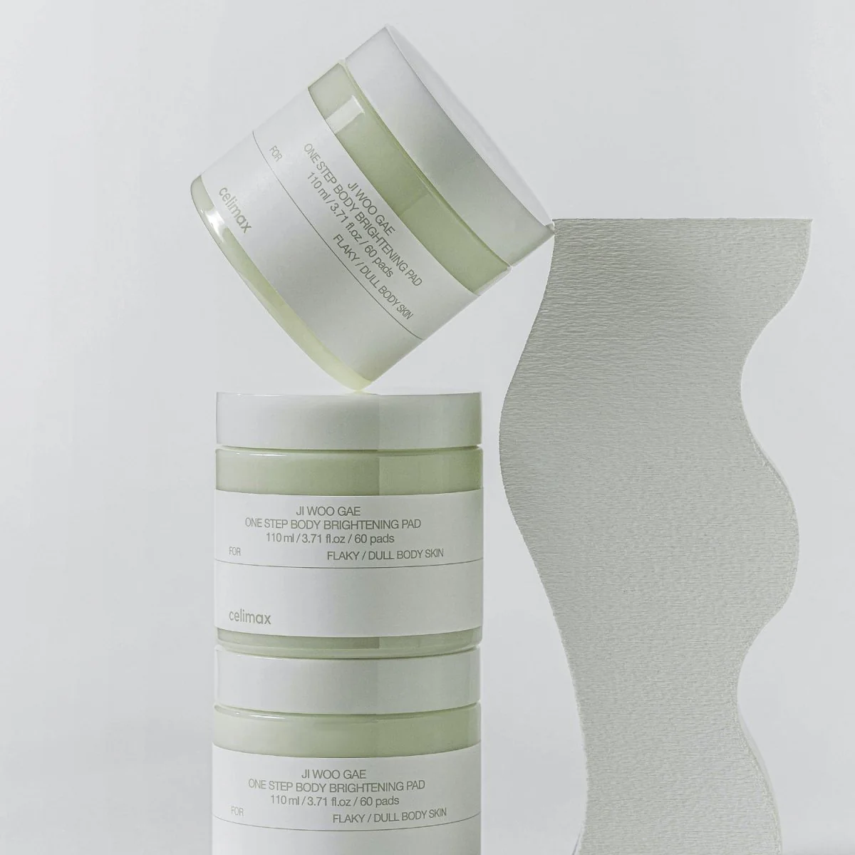 Ji Woo Gae One Step Body Brightening Pad 60pads - Image 3