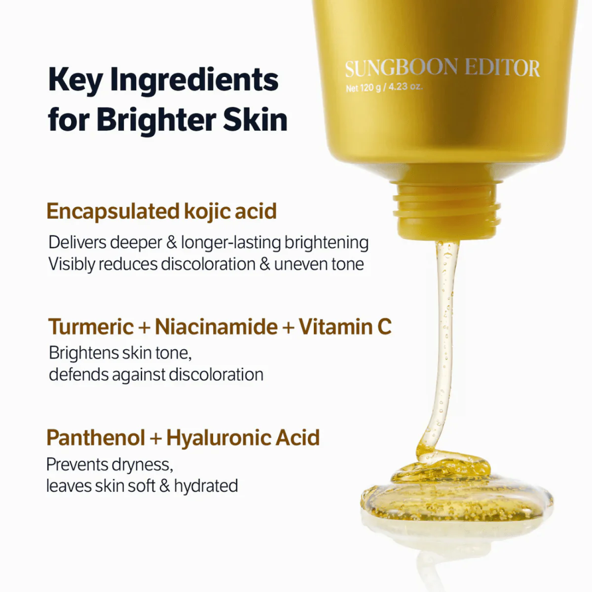 Kojic Acid Niacinamide Radiance Soothing Gel Cleanser 120g - Image 2