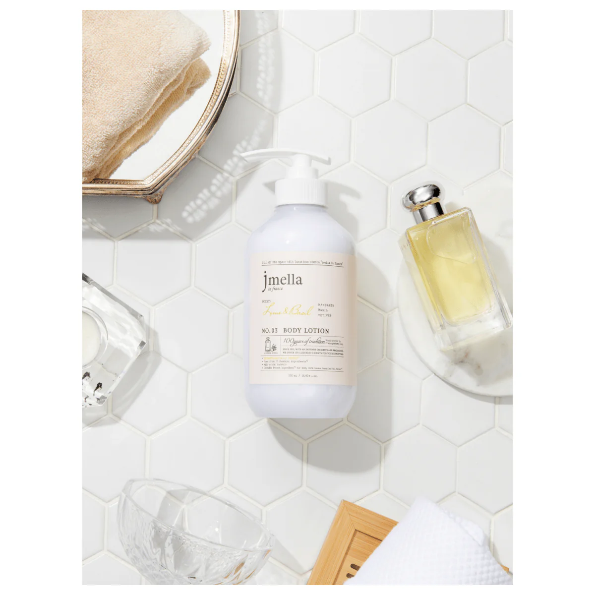 Lime & Basil Body Lotion [500ml] - Image 3