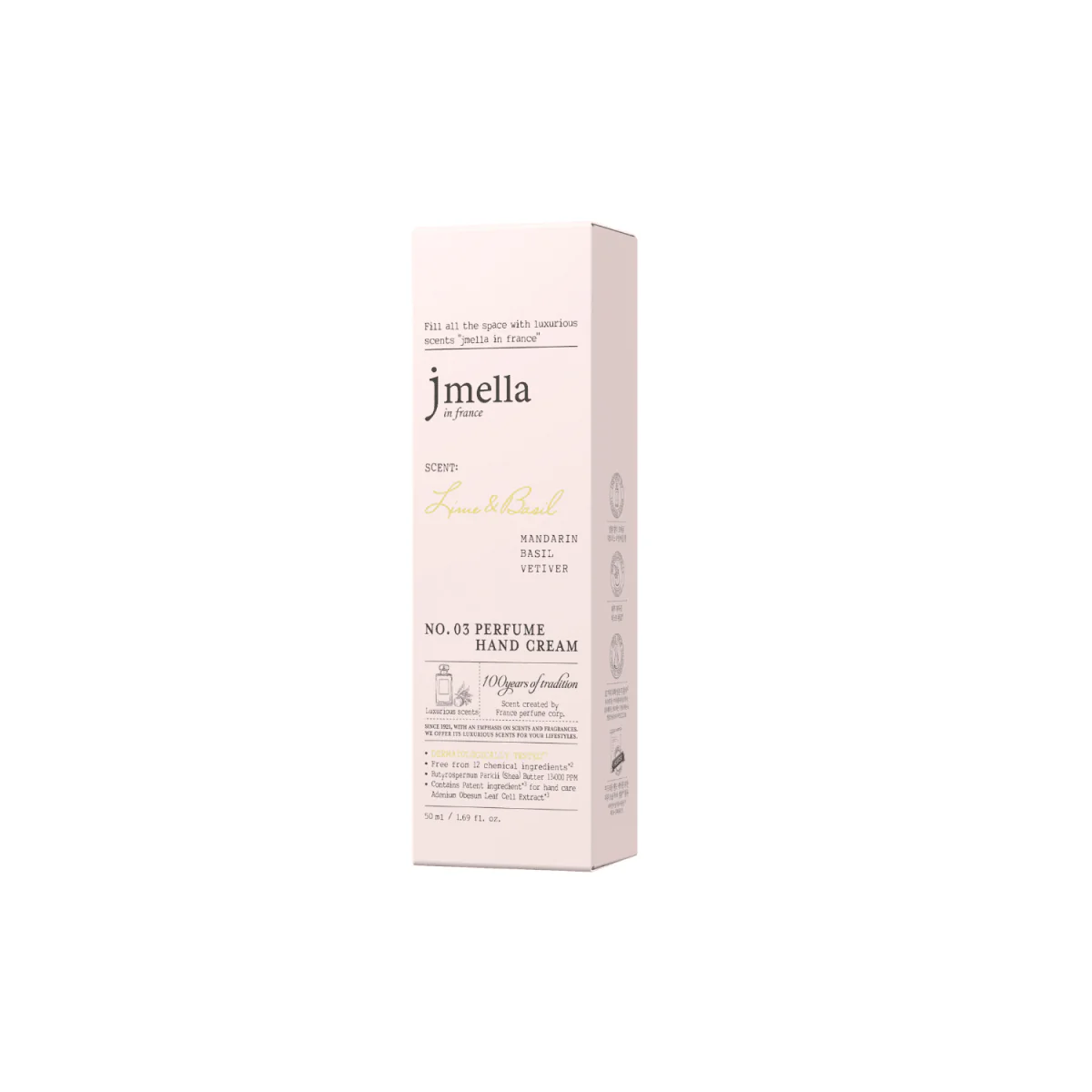 Lime & Basil Perfume Hand Cream [50ml] - Image 2