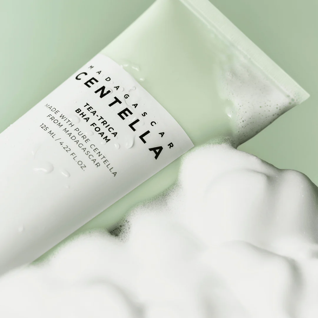 Madagascar Centella Tea-trica BHA Foam 125ml - Image 3