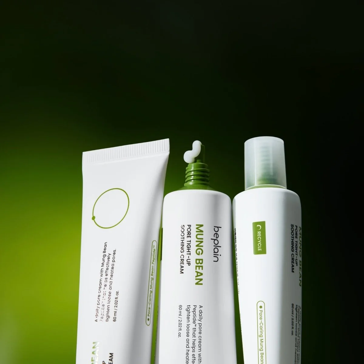 Mung Bean Pore Tight-Up Soothing Cream 60ml - Image 3