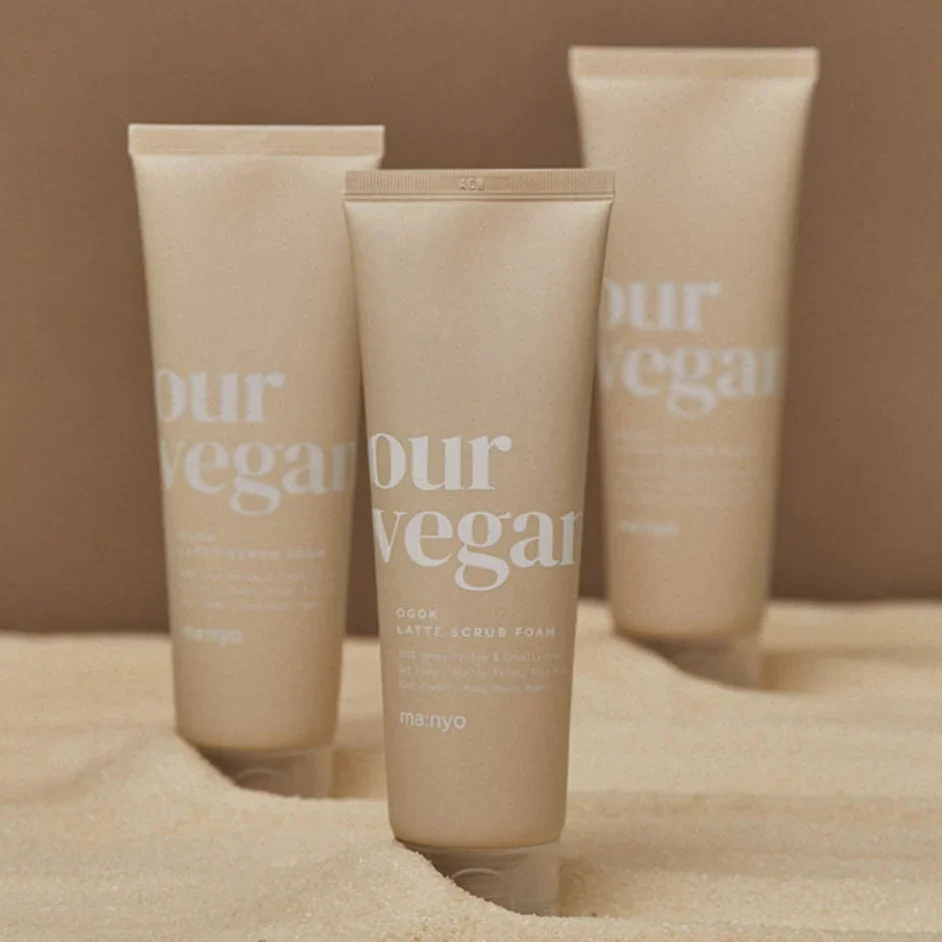 Our Vegan Ogok Latte Scrub Foam 120ml - Image 3