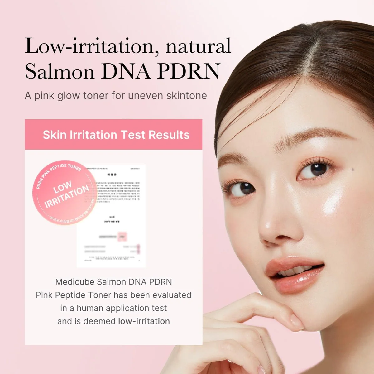 PDRN Pink Cica Soothing Toner 250Ml - Image 4