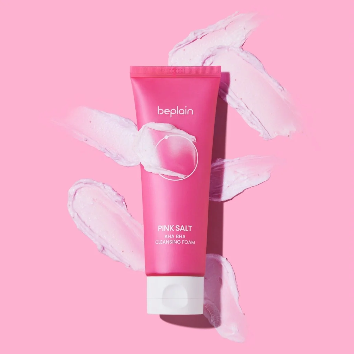 Pink Salt AHA BHA Cleansing Foam 120ml - Image 3
