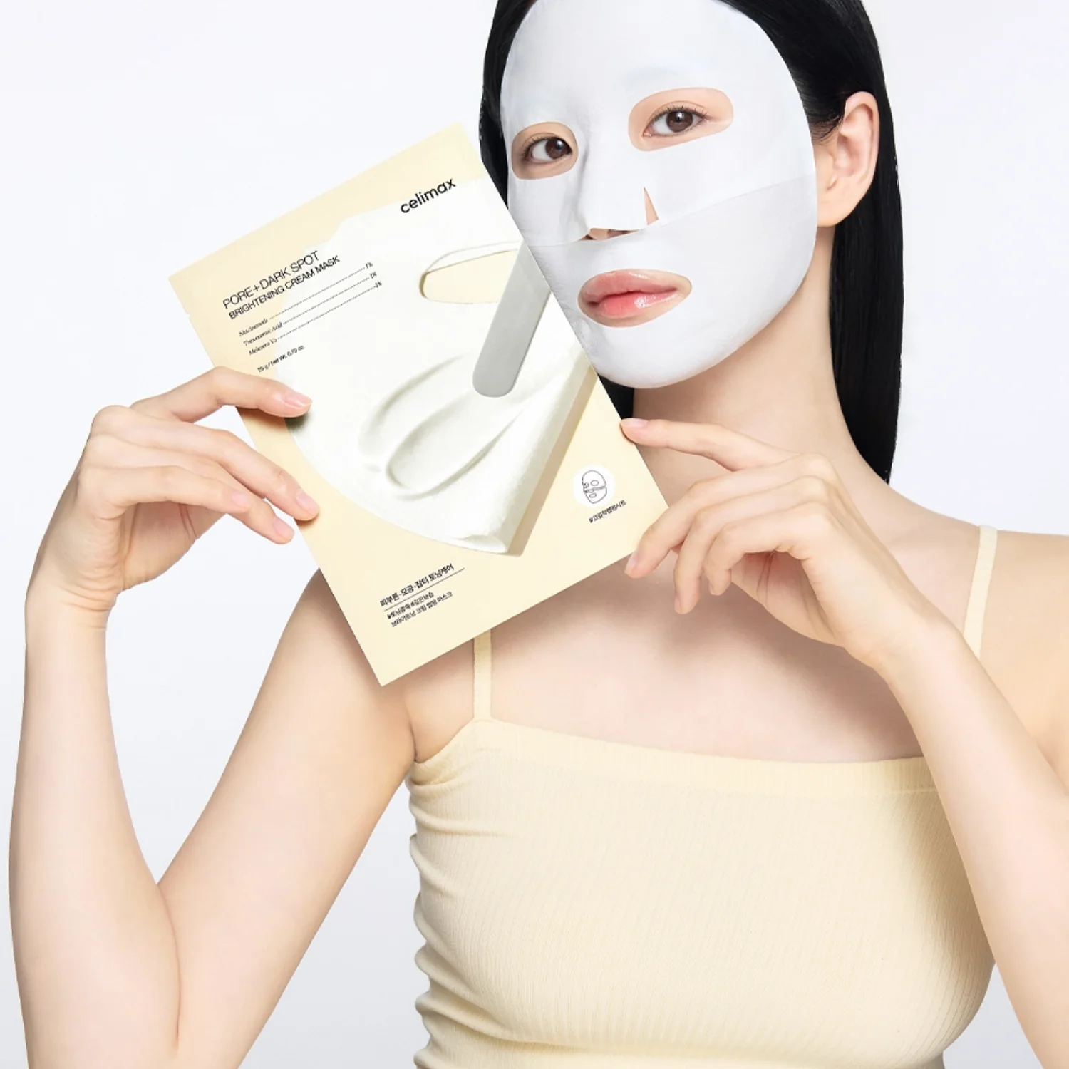 Pore+Dark Spot Brightening Cream Mask [1pc] - Image 3